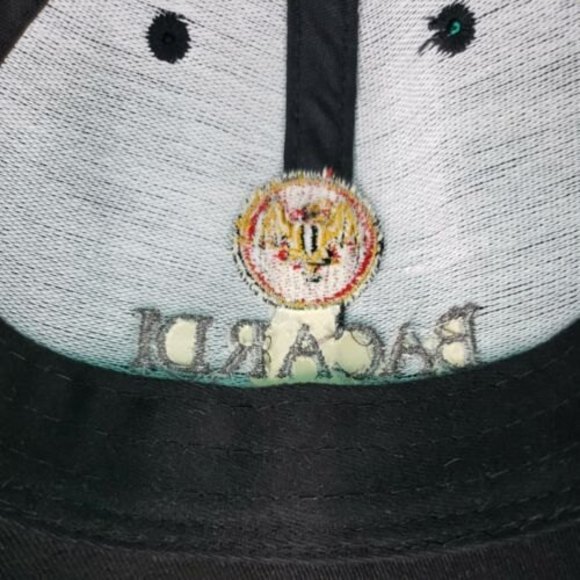 Bacardi Silver Rum Baseball Cap Hat Fitted one size. - Picture 8 of 10